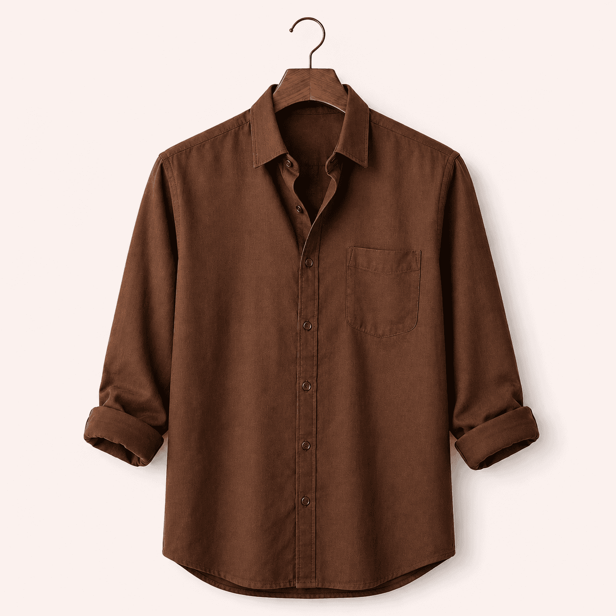 Men's Casual Button Down Shirt - Image 1 of 2